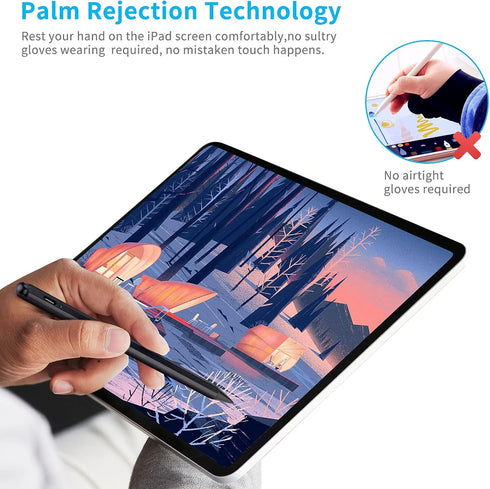 iPad Pen for Apple iPad 11th/10th/9th/8th Generation 10.2" Pencil,Palm Rejection Fine Point Tip Active Stylus Pencil for iPad 10.2 Inch Good for P...